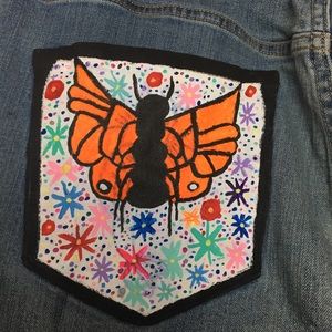 Butterfly jeans